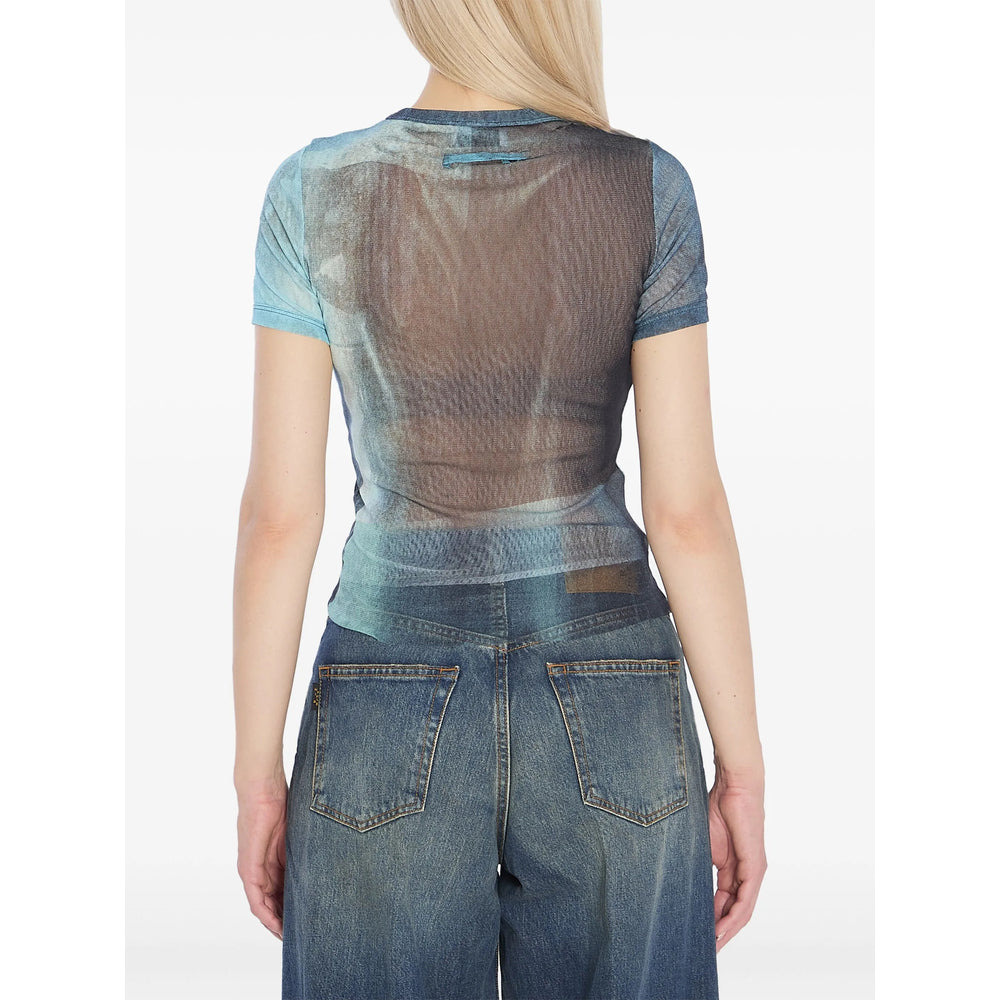 Jean Paul Gaultier Blue Tops - T-Shirts & Jerseys Women - 3