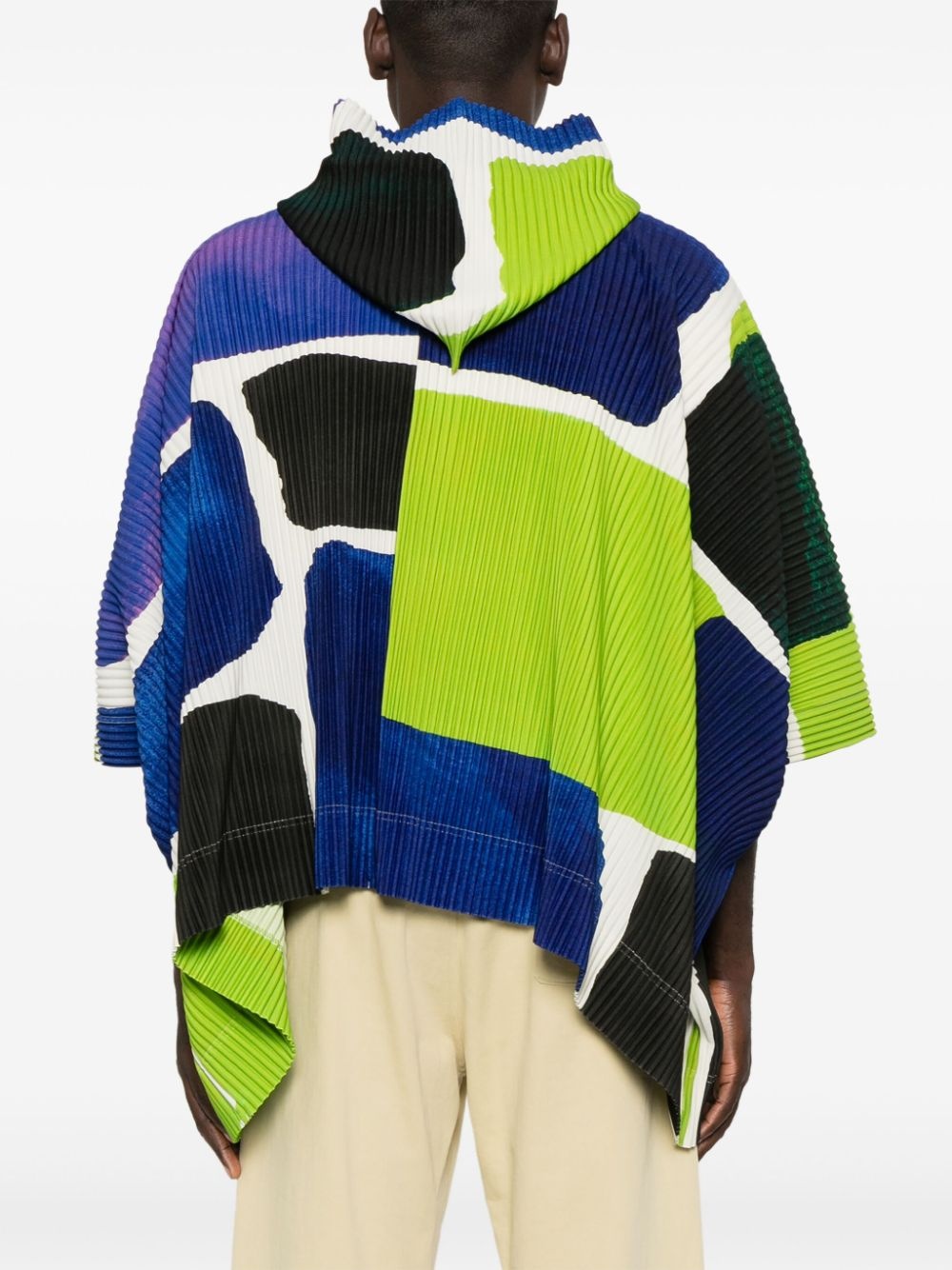 Landscape plissé-effect jacket - 4