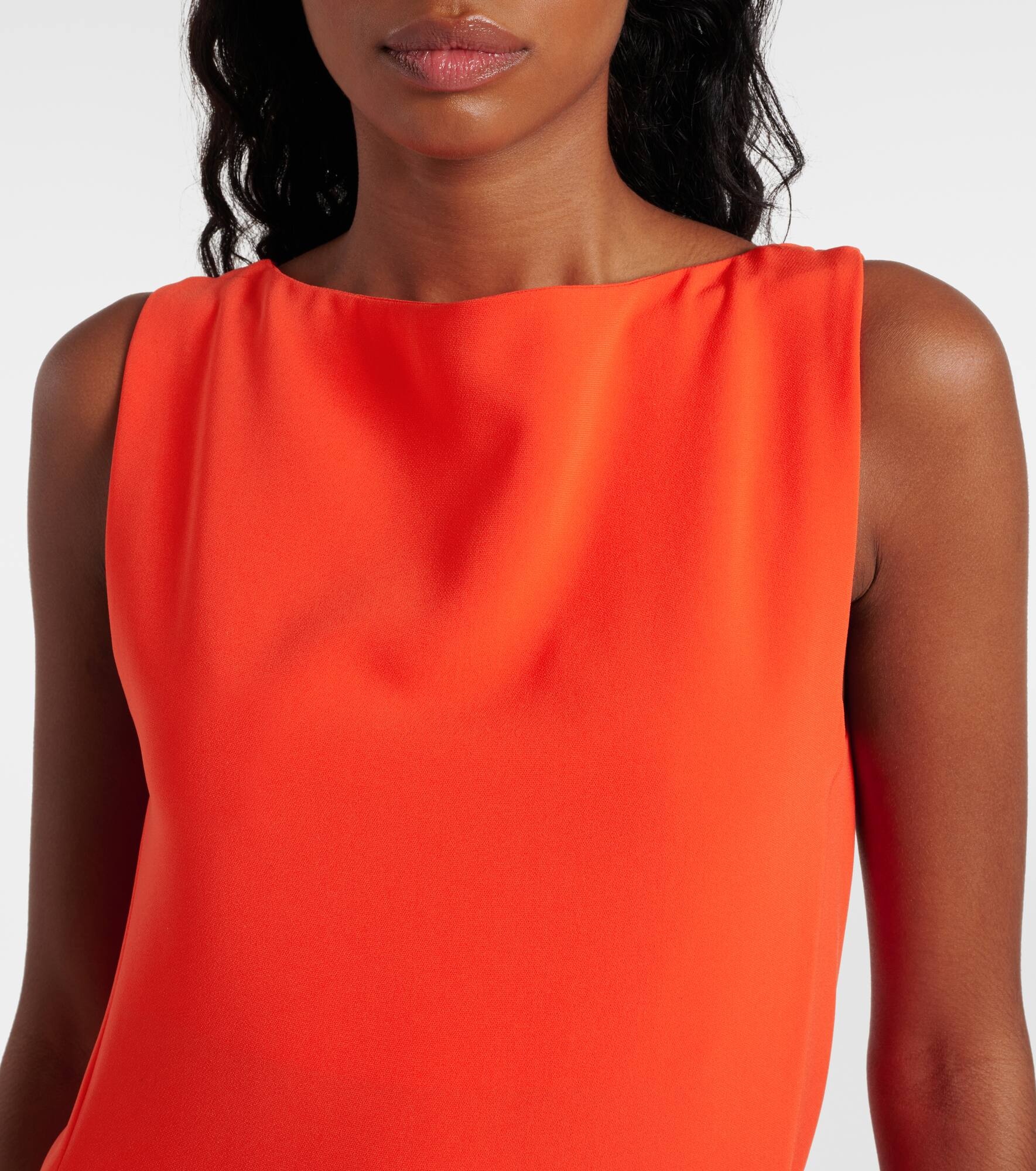 Chain-detail cady gown - 4