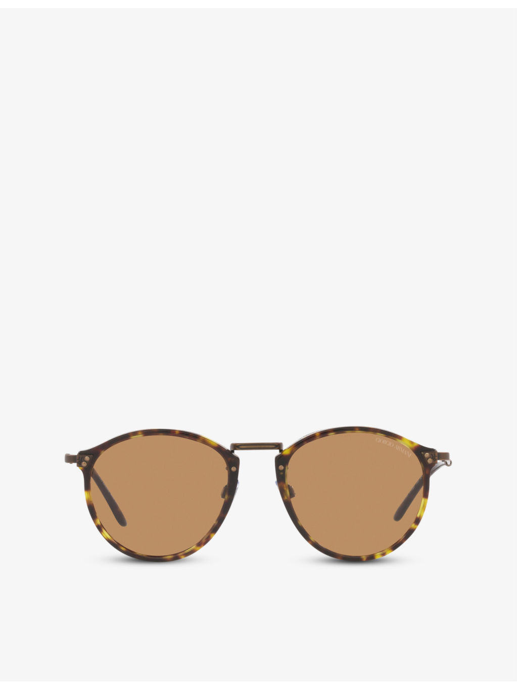 AR318SM round-frame acetate and metal sunglasses - 1