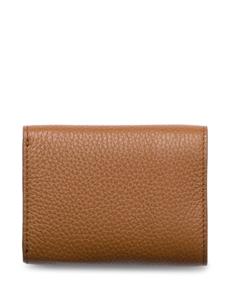 Prada textured leather wallet outlook