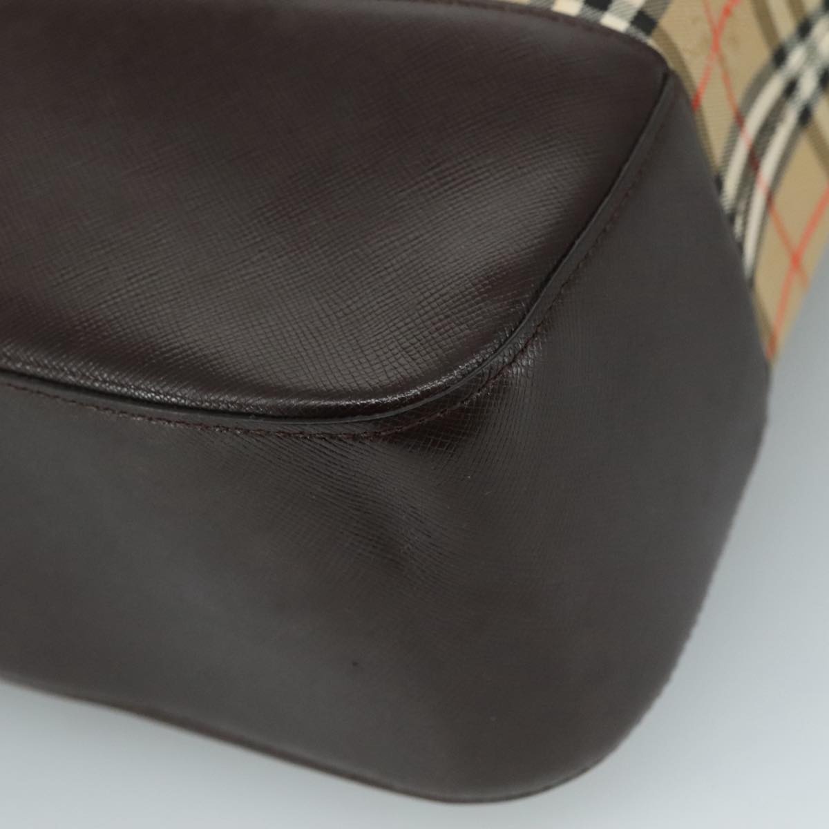 Burberry Nova Check Shoulder Bag Canvas Beige - 15