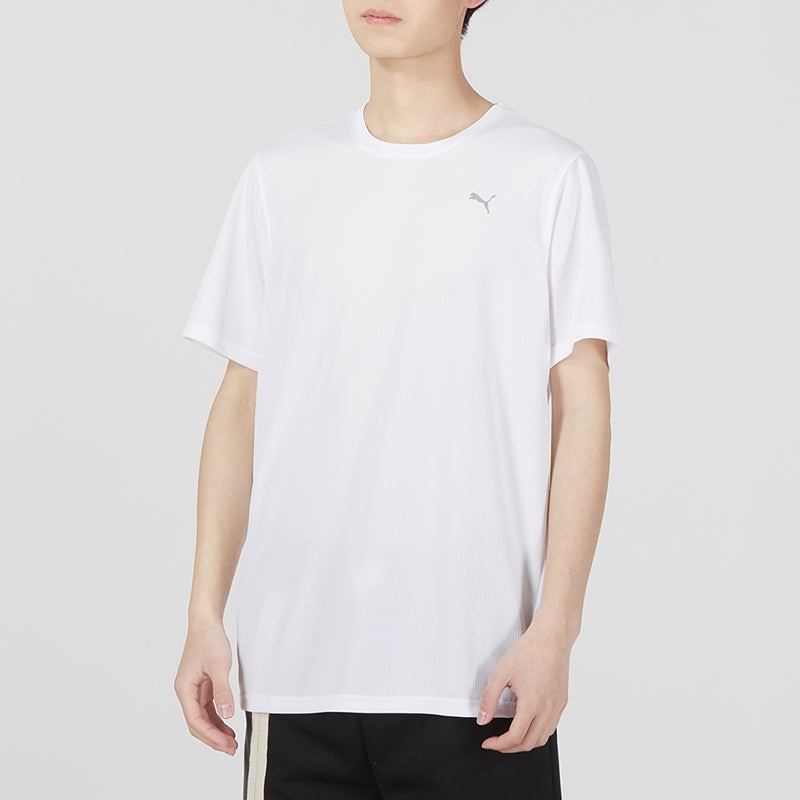 PUMA Training Logo T-Shirt 'White' 520759-02 - 5