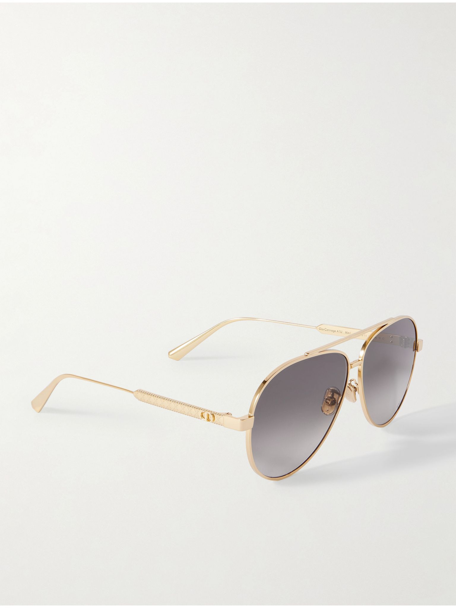 DiorCannage A1U aviator-style gold-tone sunglasses Gold - 3