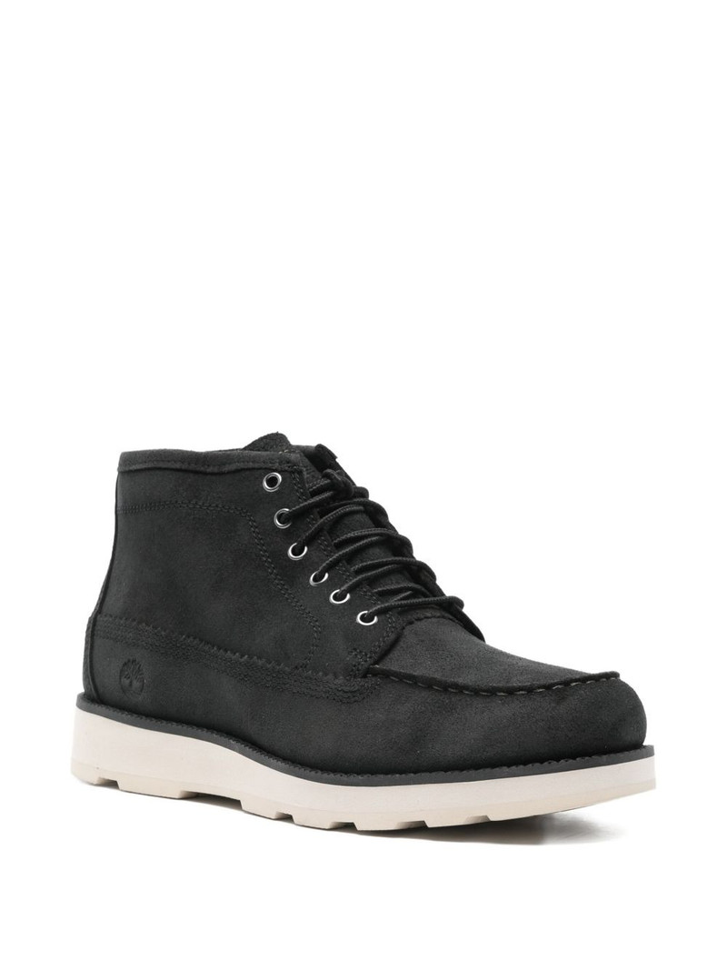 Timberland lace-up leather boots outlook
