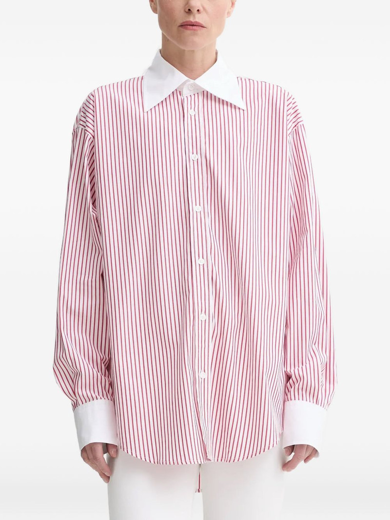 striped-pattern shirt 1