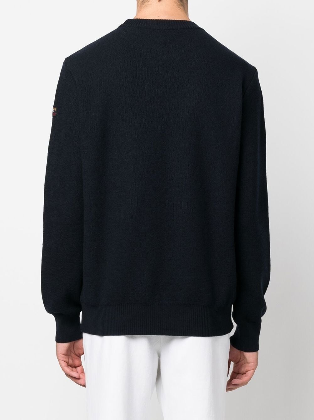 crew-neck knitted jumper - 4