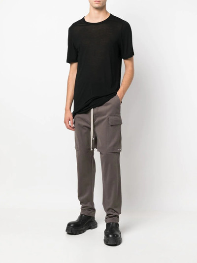 Rick Owens drawstring track pants outlook