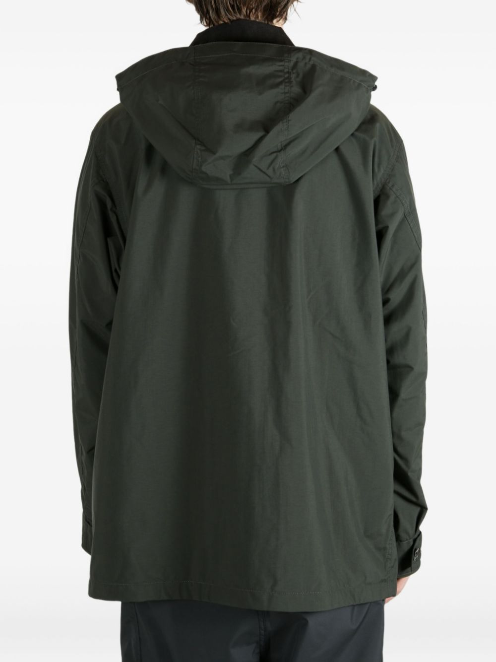 x Pertex®︎ Unlimited hooded patch-pocket parka coat - 4