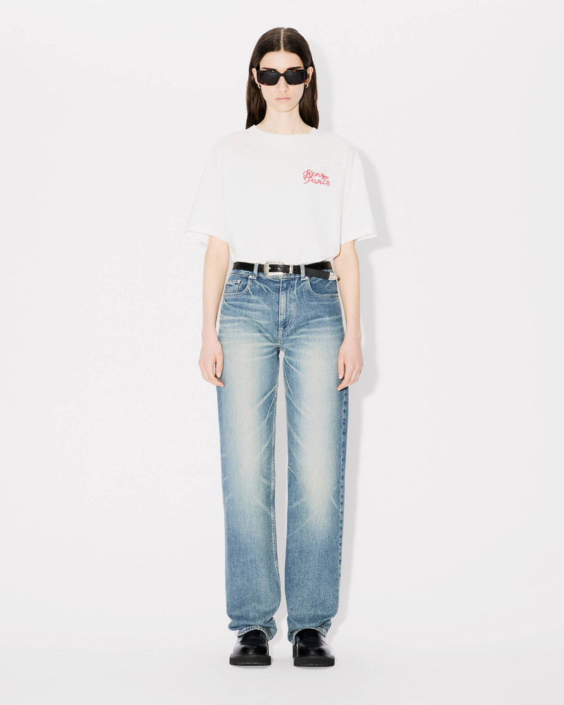 'KENZO Heart' oversized embroidered T-shirt 5