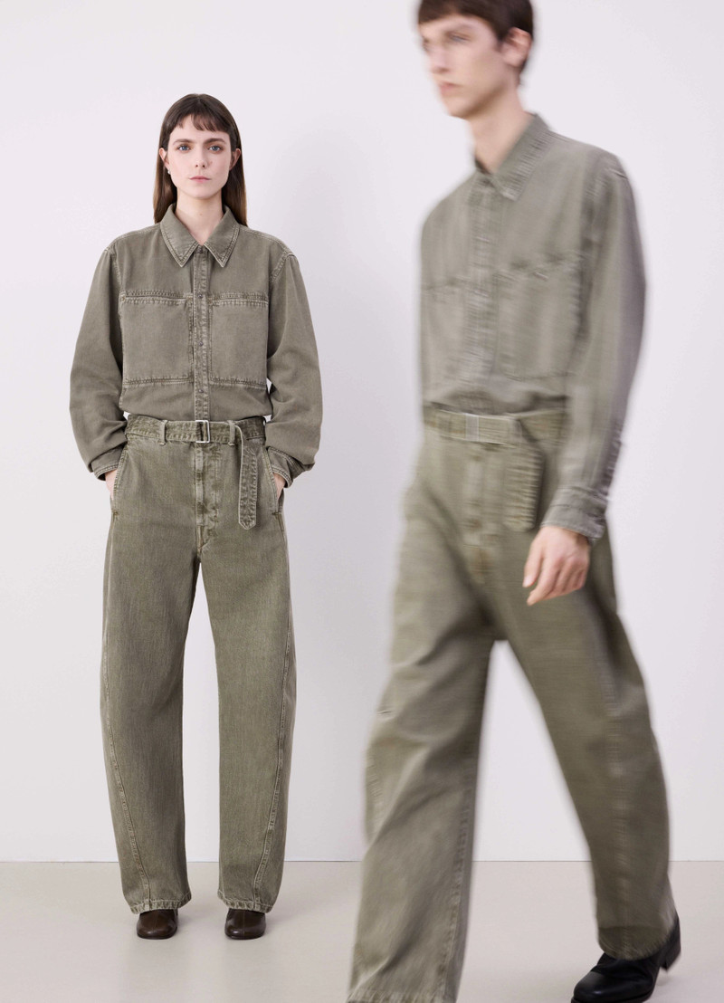 Lemaire TWISTED BELTED PANTS outlook