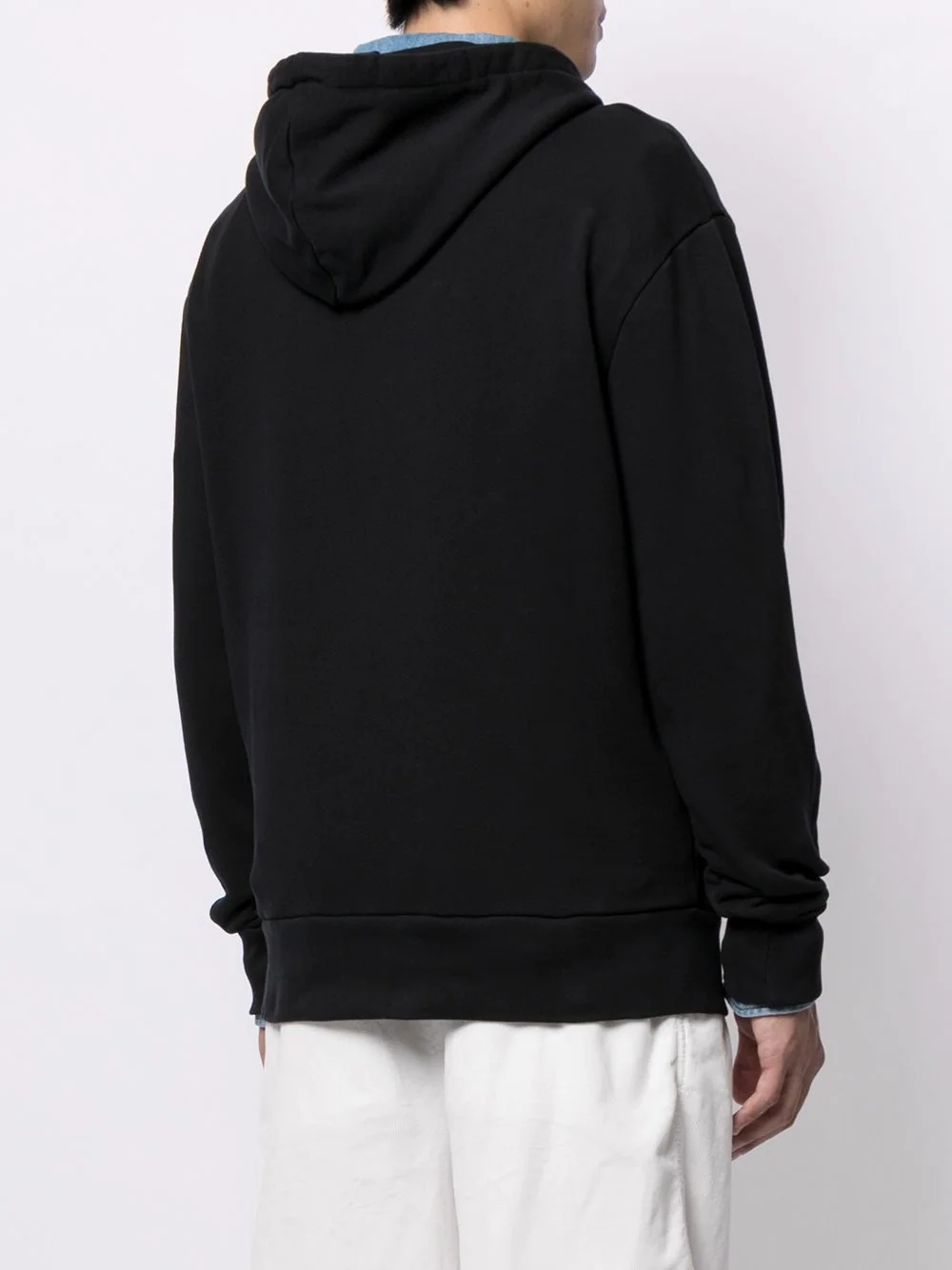 Café Kitsuné print drawstring hoodie - 5