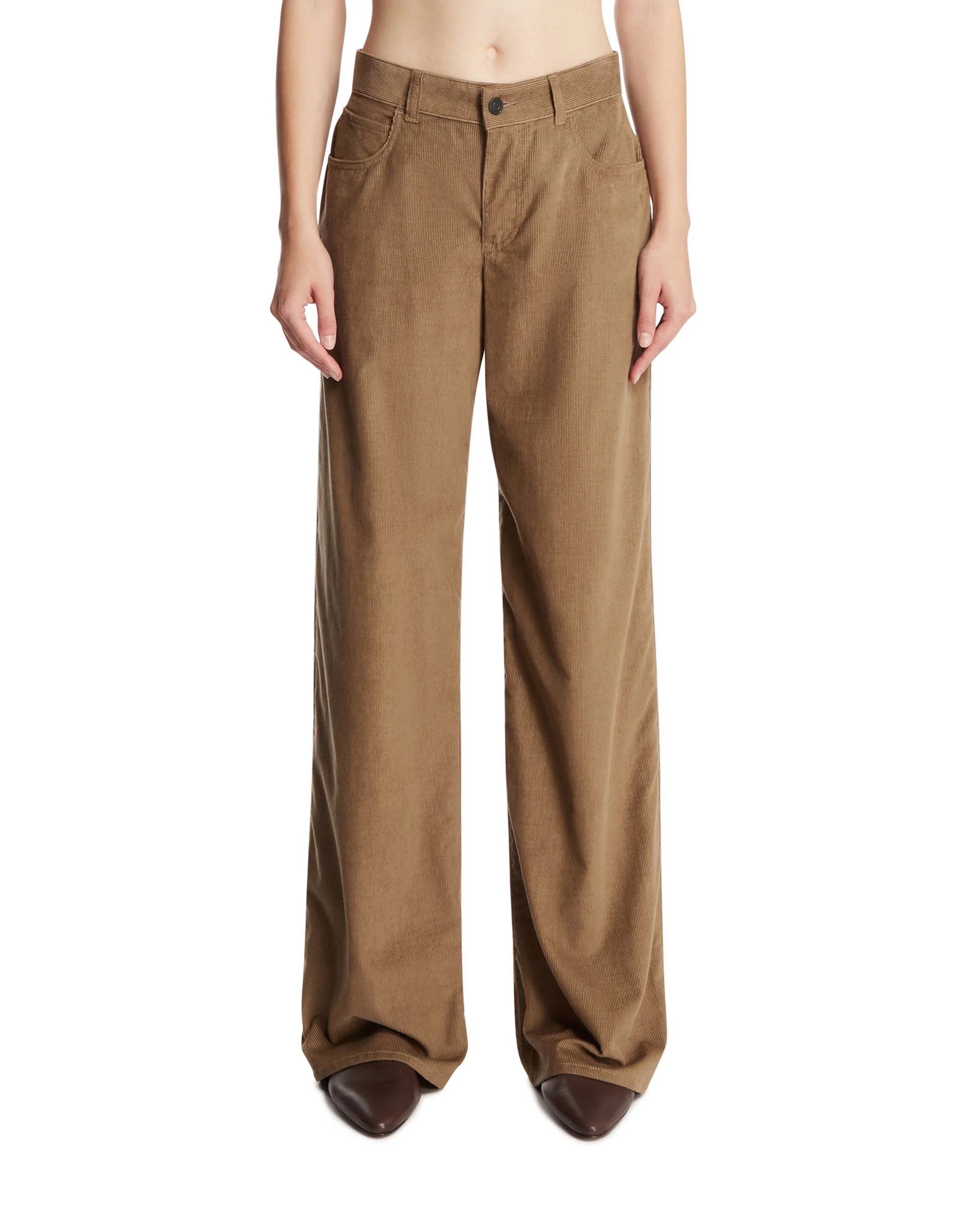 Beige Eglitta Trousers - 1