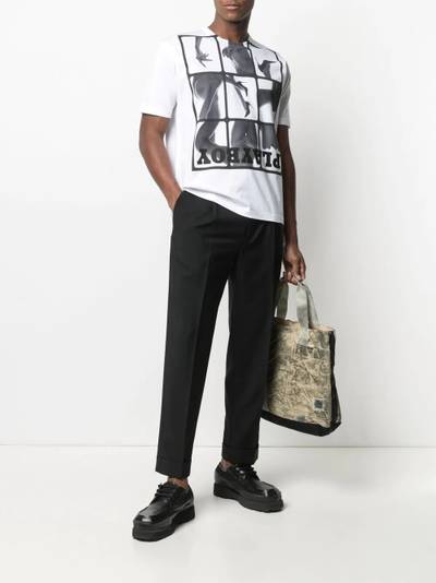 Junya Watanabe MAN graphic-print short-sleeve T-shirt outlook