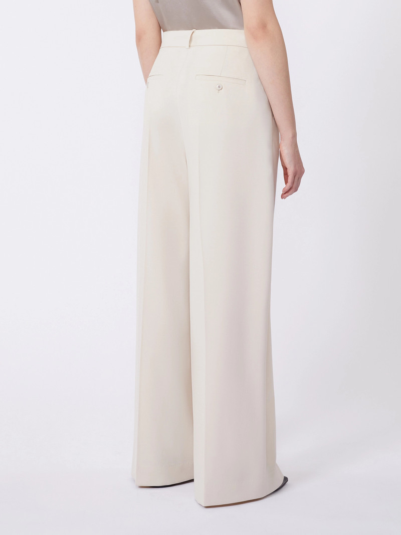 ASTA Wool-blend trousers - IVORY 4