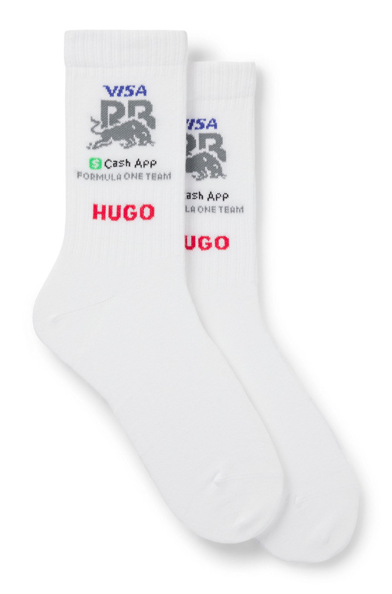HUGO X VCARB SHORT-LENGTH SOCKS IN COTTON 1