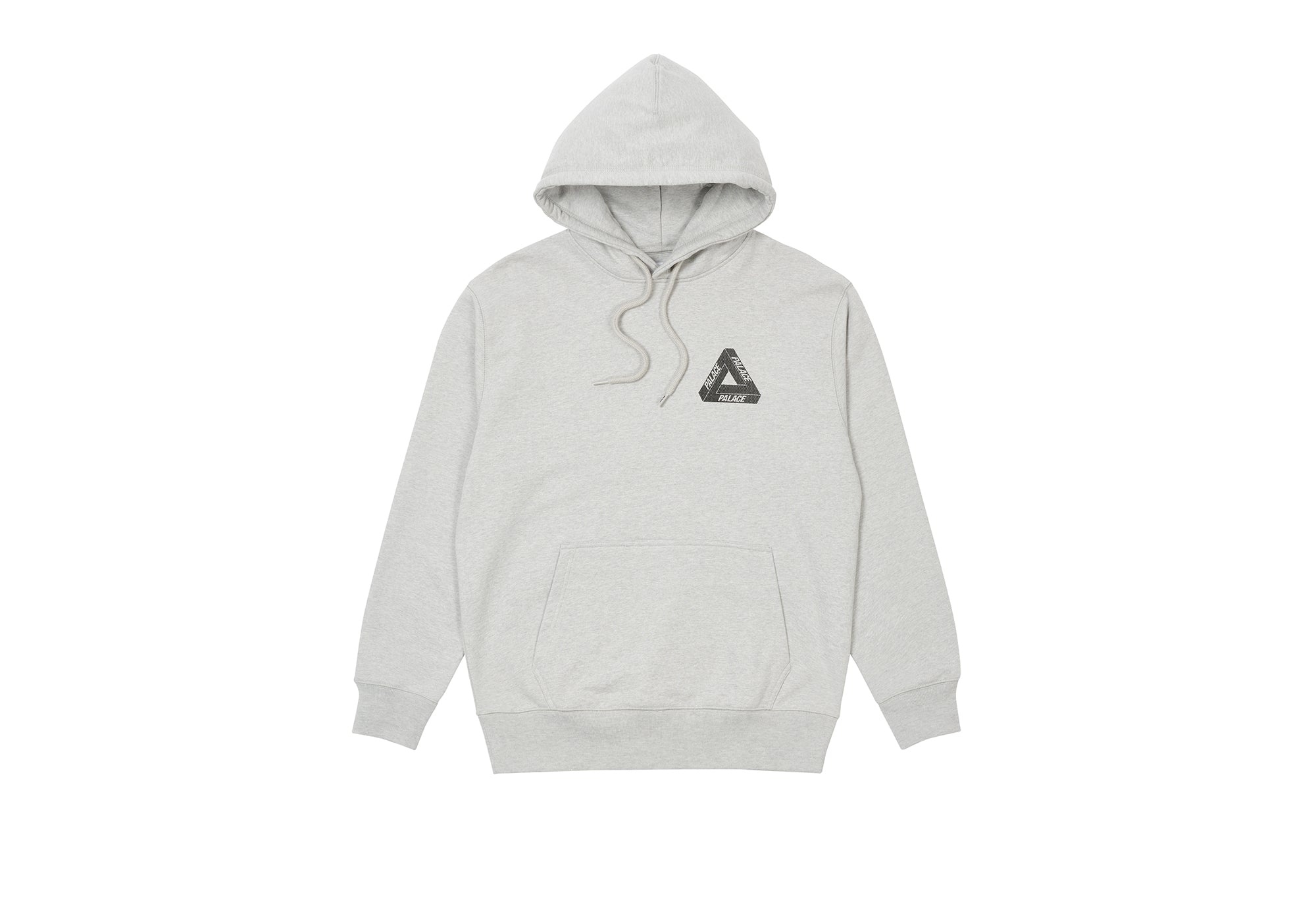 PALACE TRI-MESH HOOD GREY MARL | REVERSIBLE