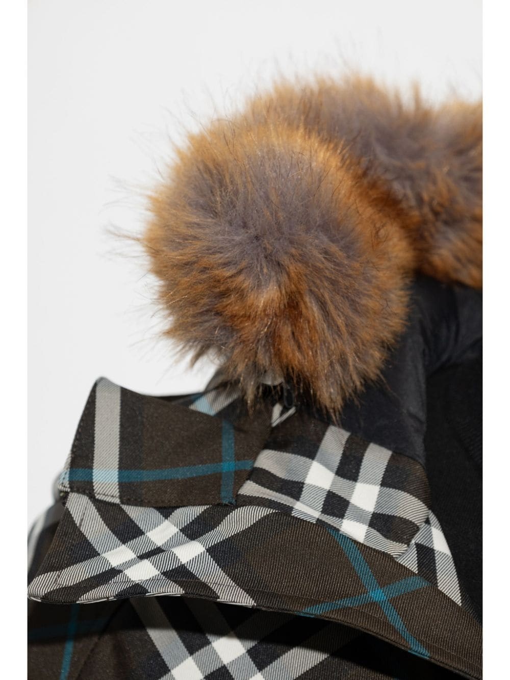 checked padded jacket - 5