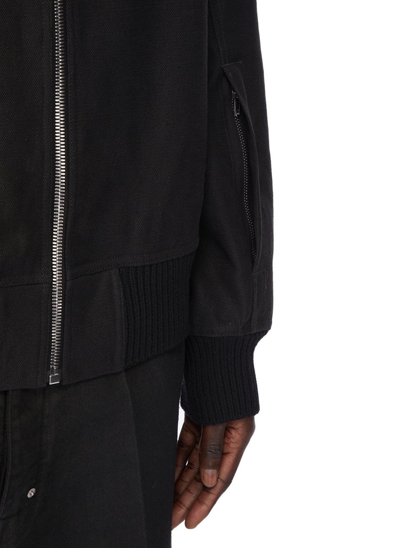 'BLIXA DRACUCOLLAR' WOOL BOMBER JACKET 7