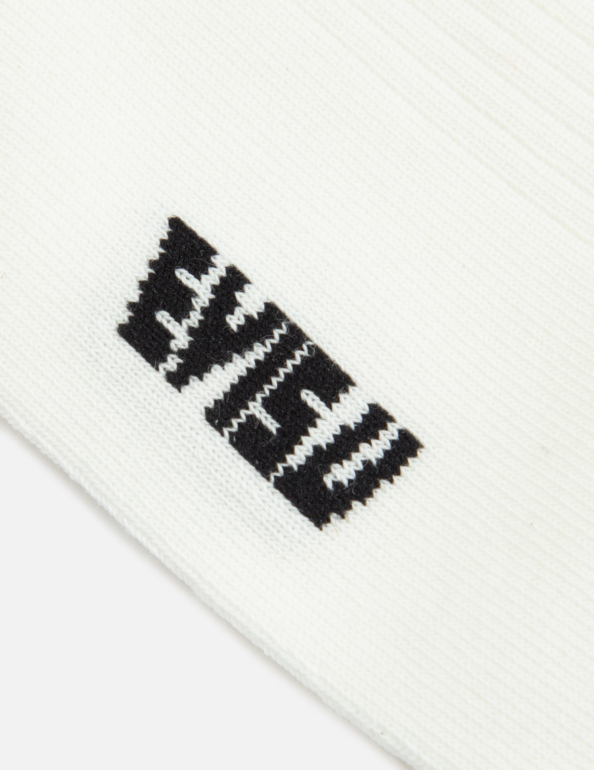 LOGO JACQUARD WITH KAMON EMBROIDERY LONG SOCKS - 3