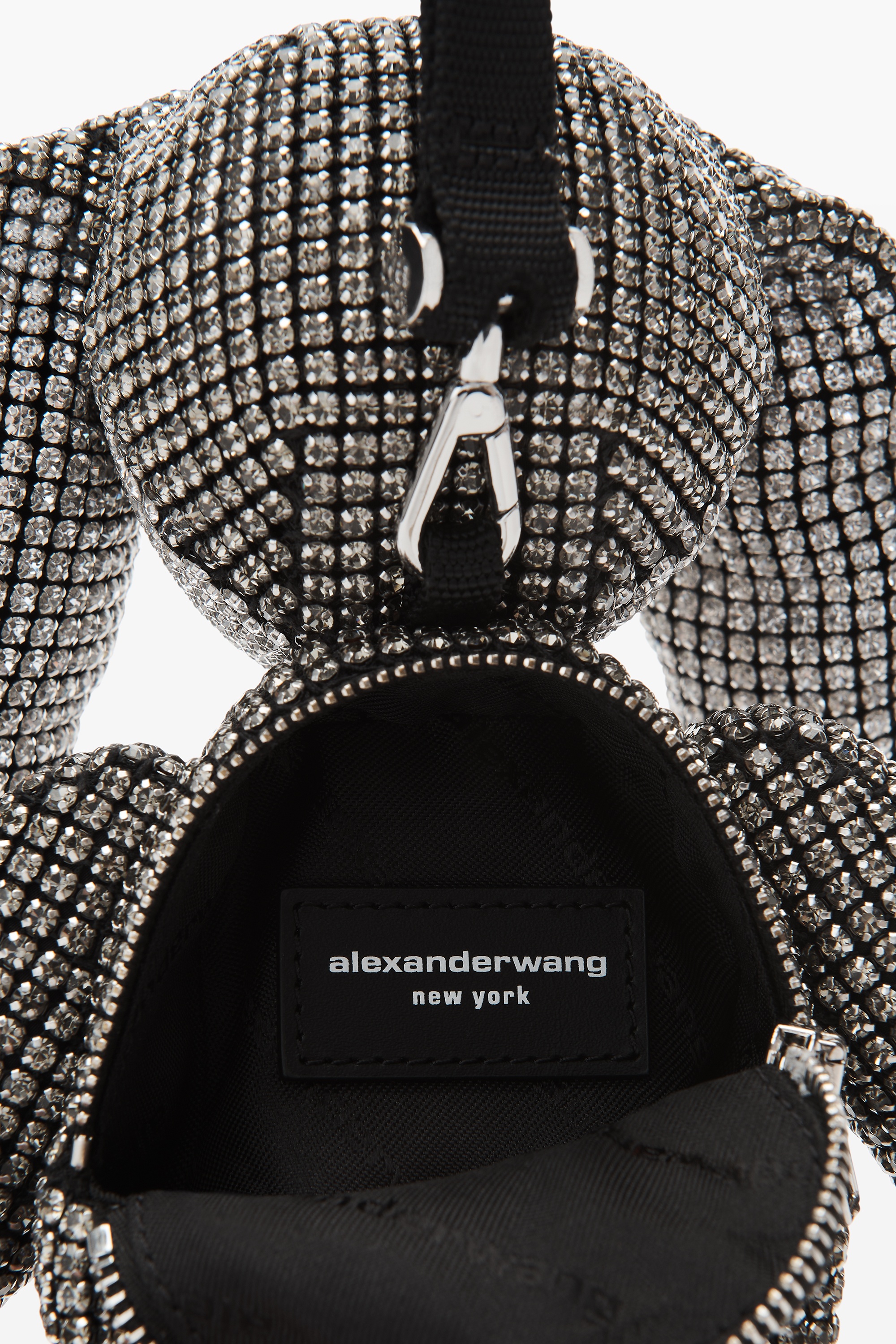 RABBIT WRISTLET IN CRYSTAL MESH - 6