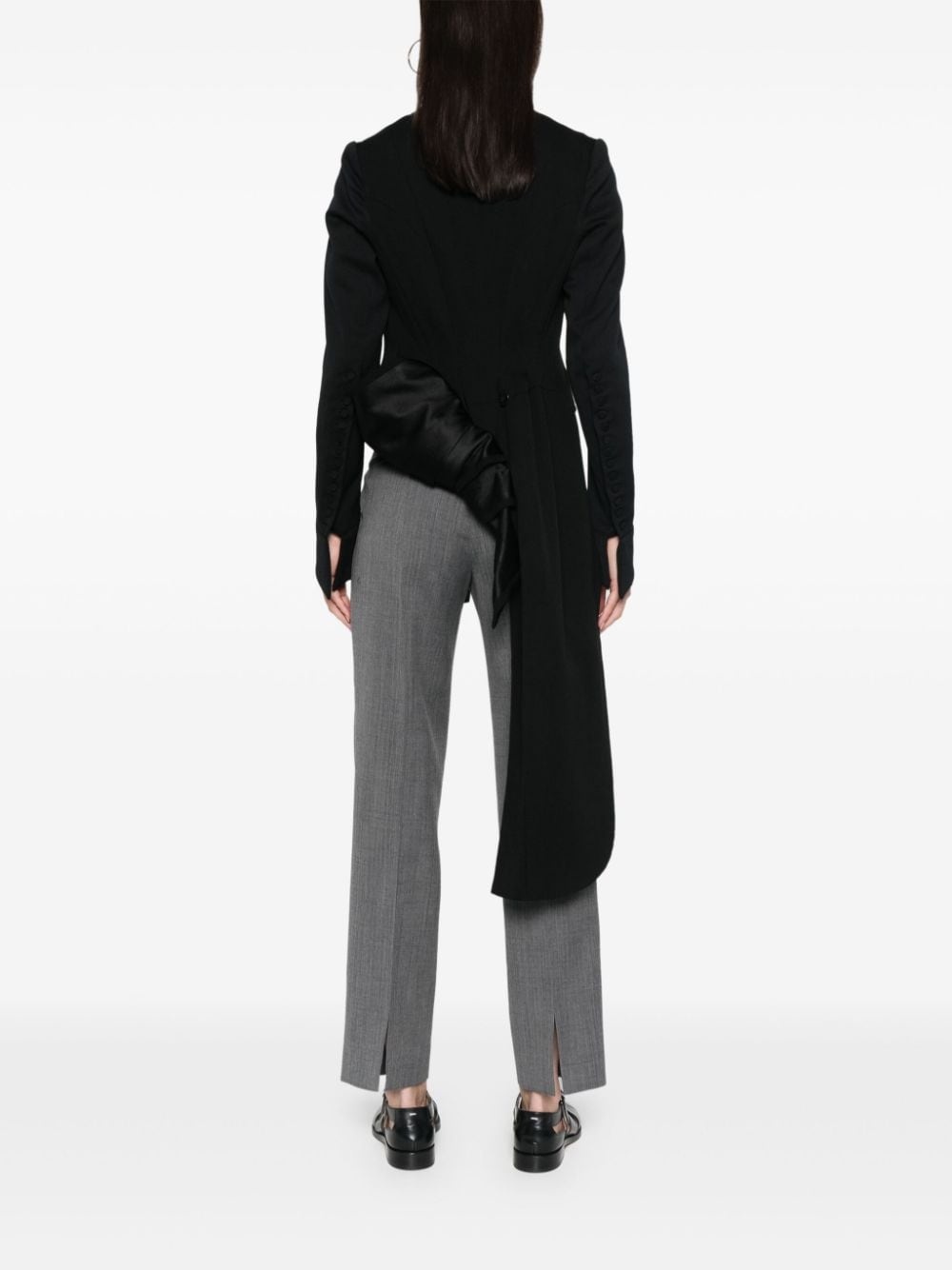 wool blazer - 8