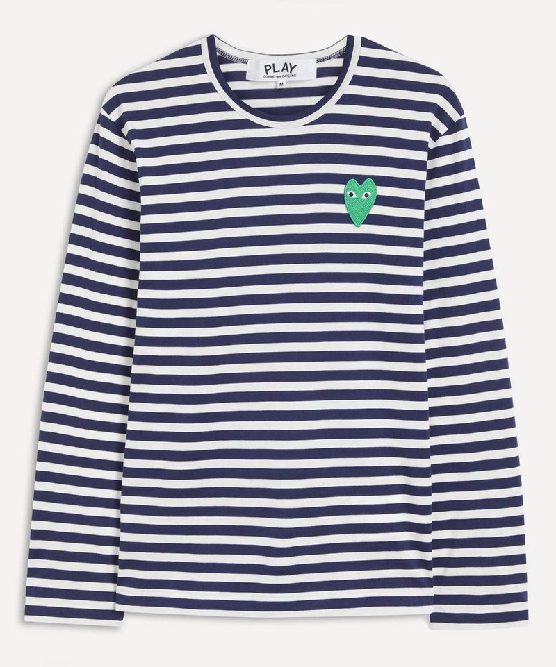 Men's Striped Long Sleeve T-Shirt - 1