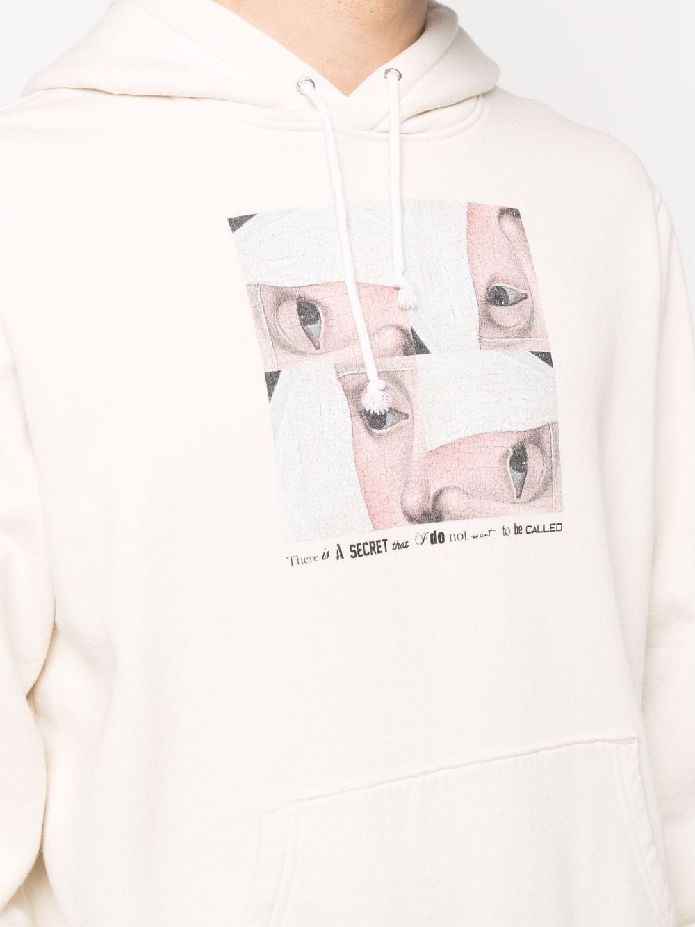 graphic-print cotton hoodie - 6