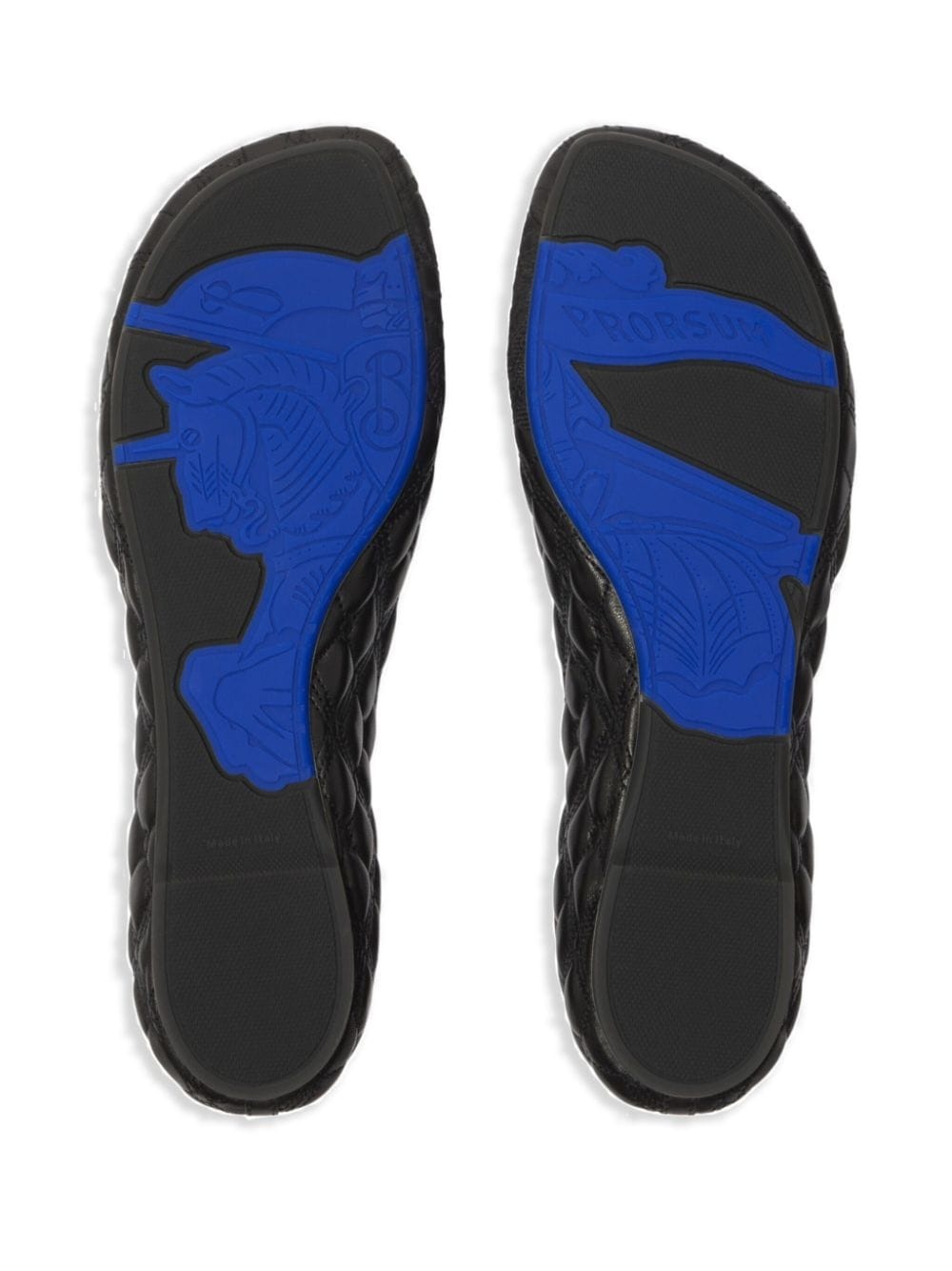 Equestrian Knight-embroidered leather ballerina shoes - 5