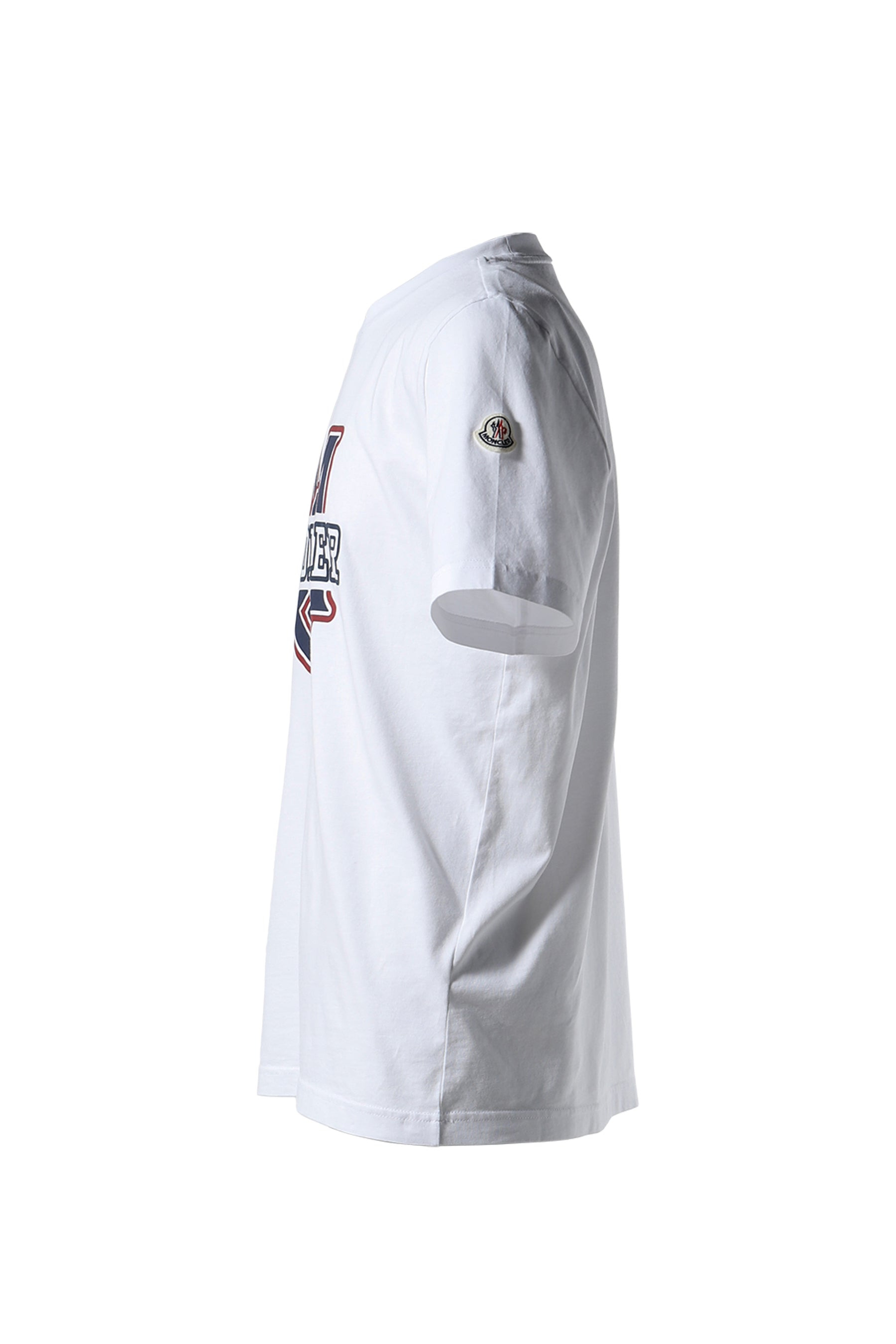 COLLEGE LOGO SS T-SHIRT / WHT - 7
