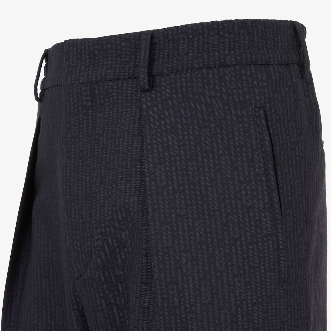 パンツ Fendi Black Wool Blend Fendi X Stefano Pilati Pant Fendi & Stefano Pilati present new Winter 2023-202 - LVMH