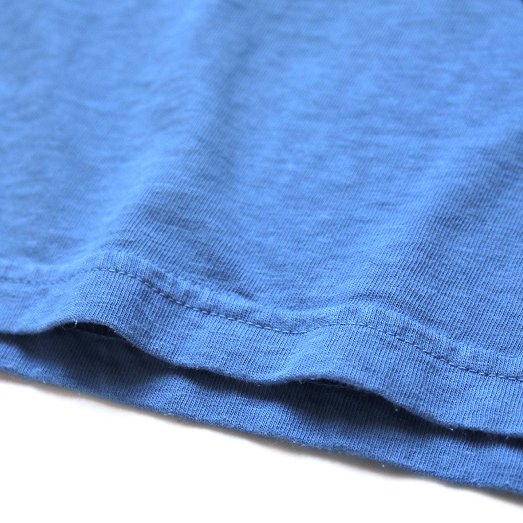 JERSEY INDIGO DYE CREW TEE (BLUE BEAR) - INDIGO - 5