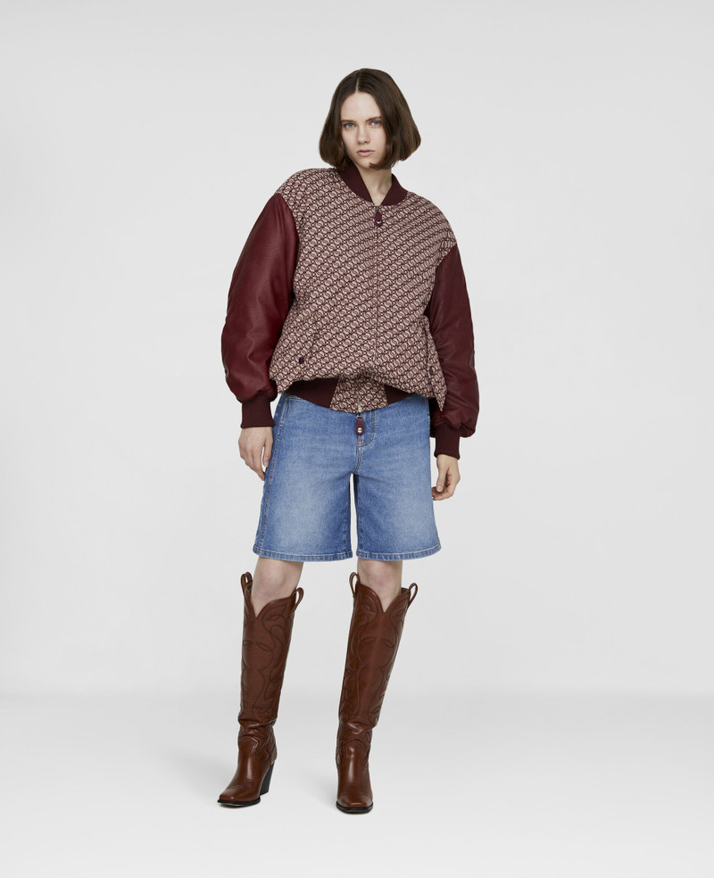 S-Wave Jacquard Bomber Jacket 1