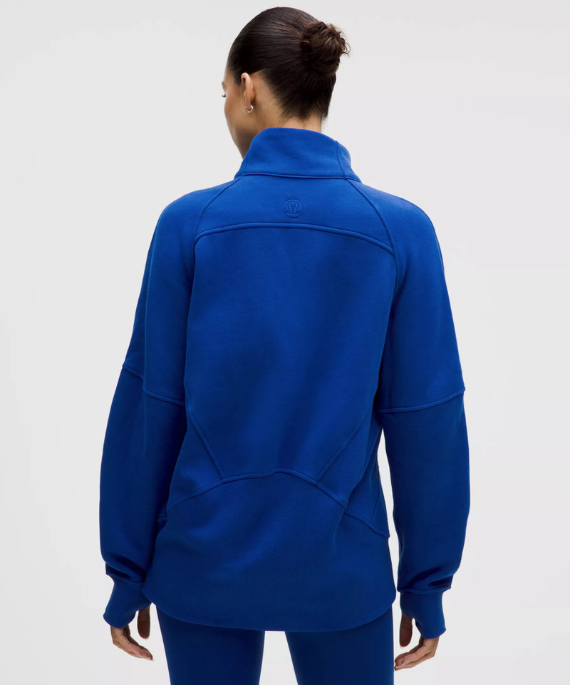 Scuba Oversized Funnel-Neck Half Zip *Long 3