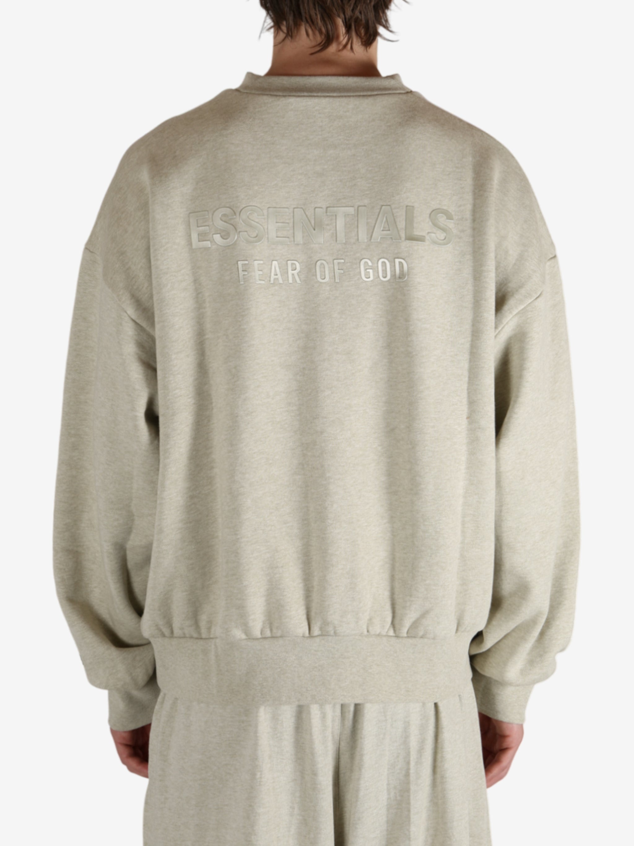 FEAR OF GOD ESSENTIALS - Men Classic Fit Fleece Crewneck - 4