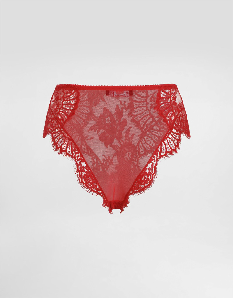 Dolce & Gabbana High-waisted lace briefs outlook