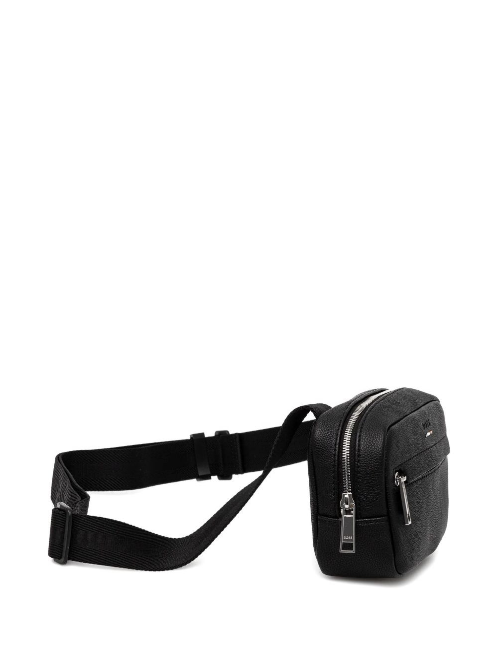 logo zip-fastening shoulder bag - 3