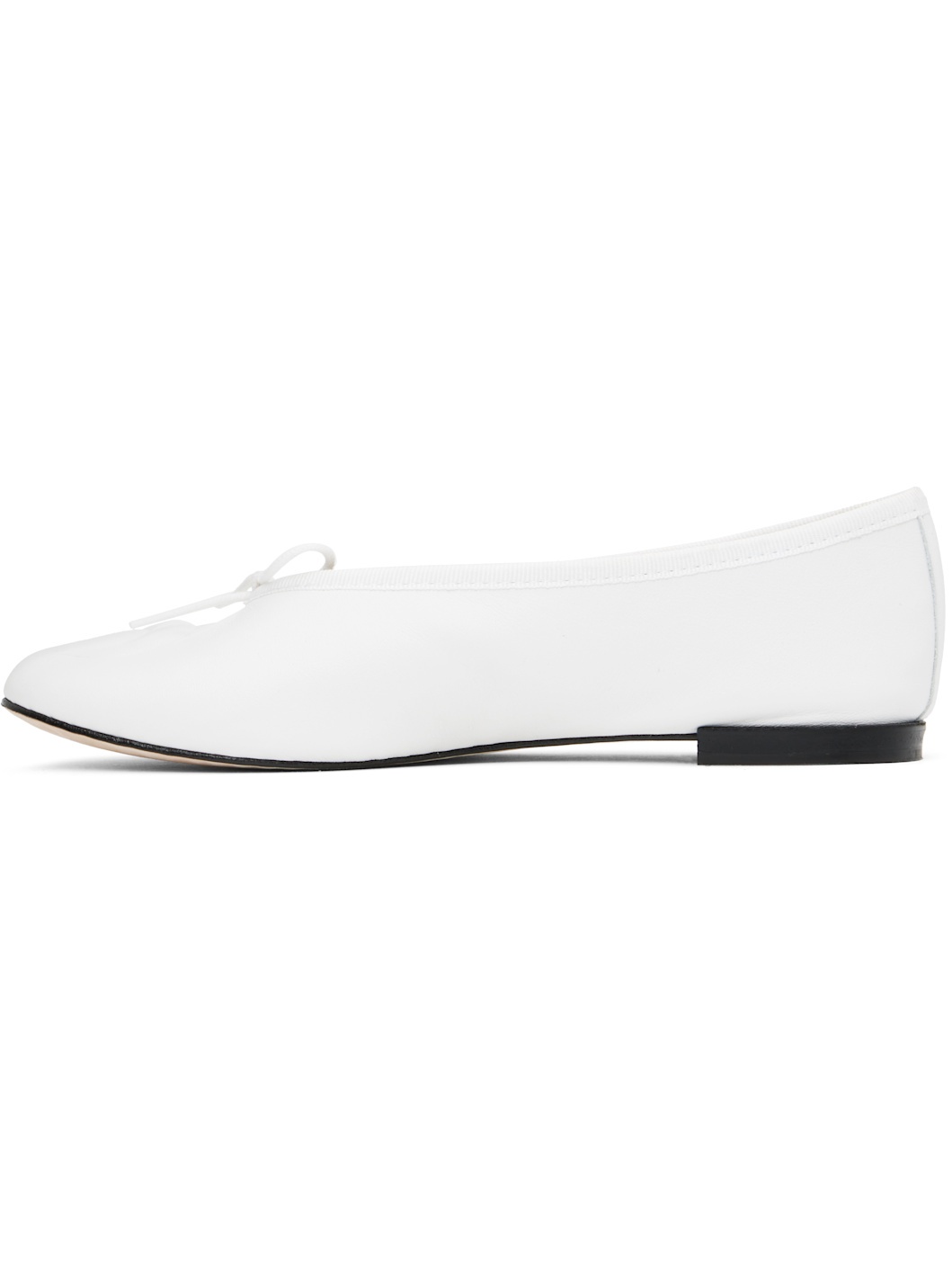 White Repetto Edition Lilouh Soft Nappa Ballerina Flats - 3