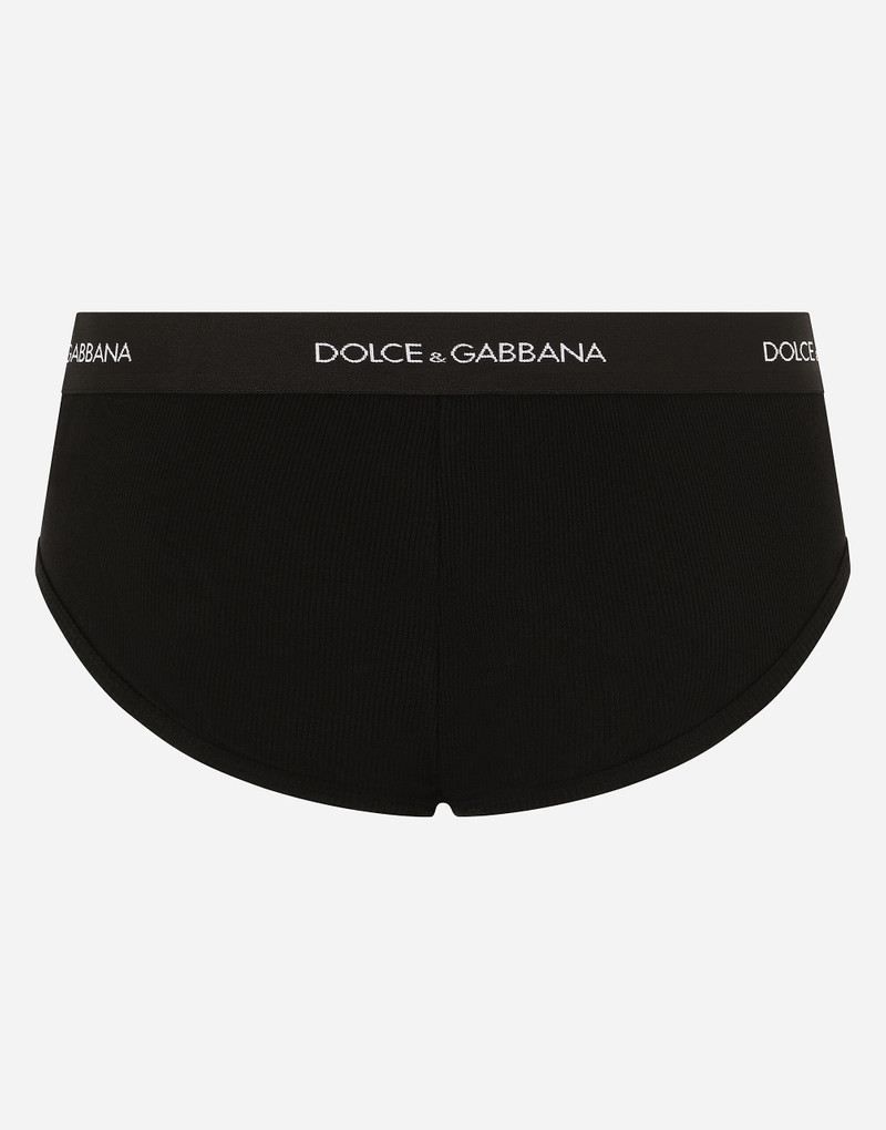 Dolce & Gabbana Fine-rib cotton Brando briefs outlook