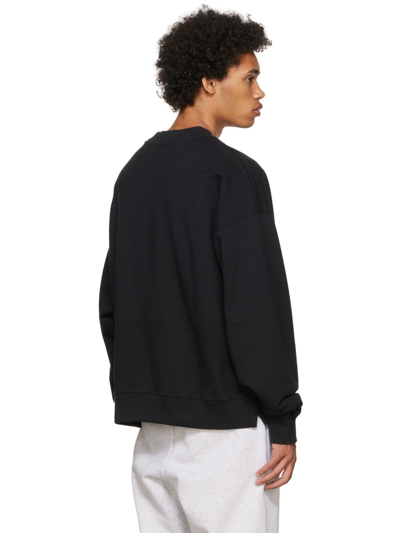 Black Cotton Sweatshirt 3
