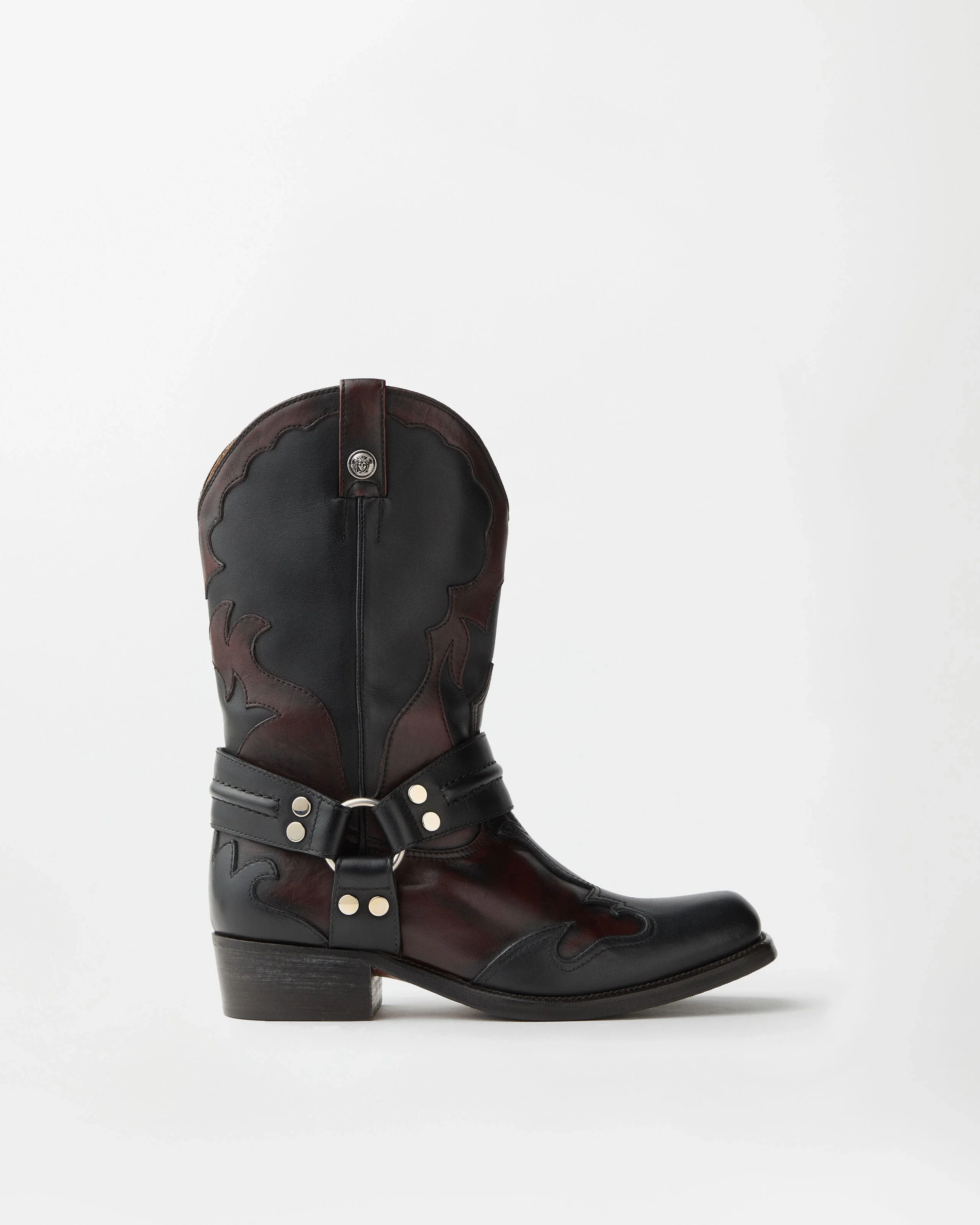 Sylvester Leather Western Boots - 1