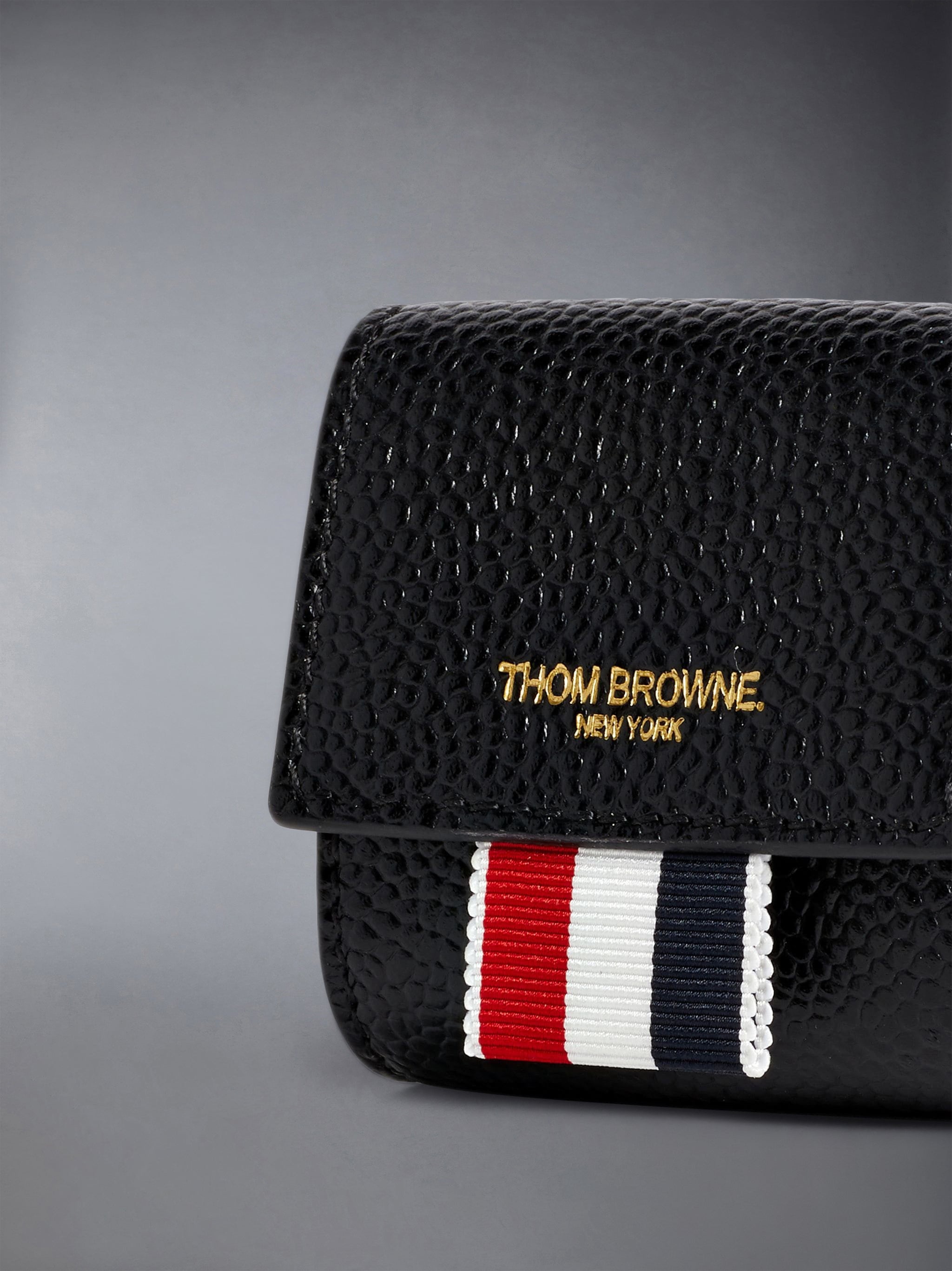 PEBBLE GRAIN SMALL COIN CASE - 4