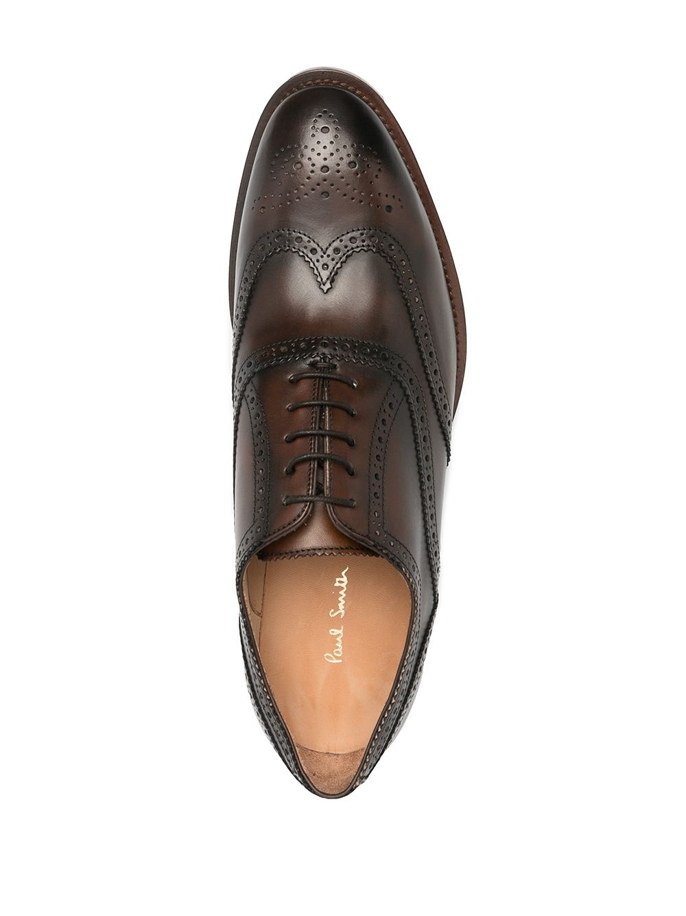 lace-up brogues - 4