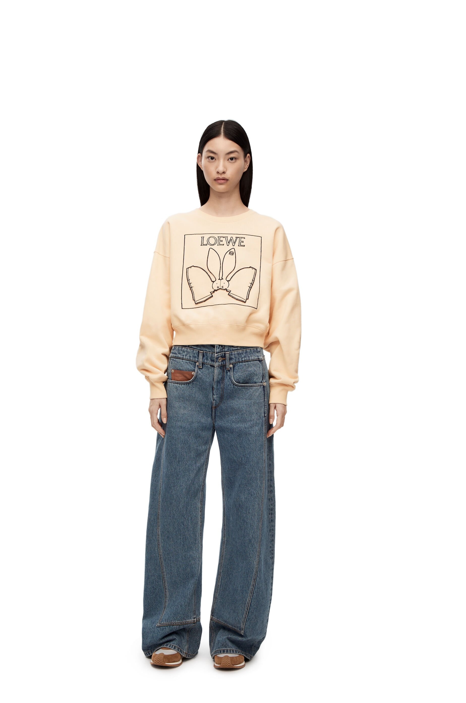 Bunny sweatshirt in cotton - 2