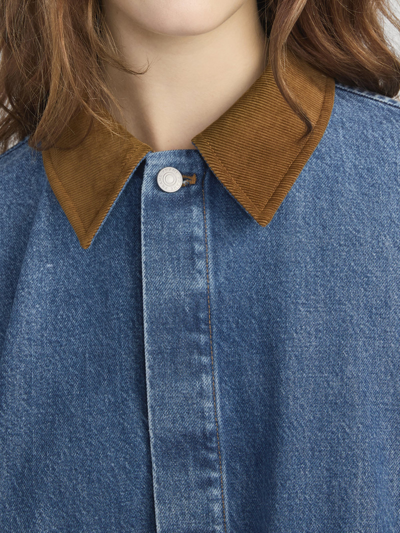 The Mini Denim Swing Jacket 6
