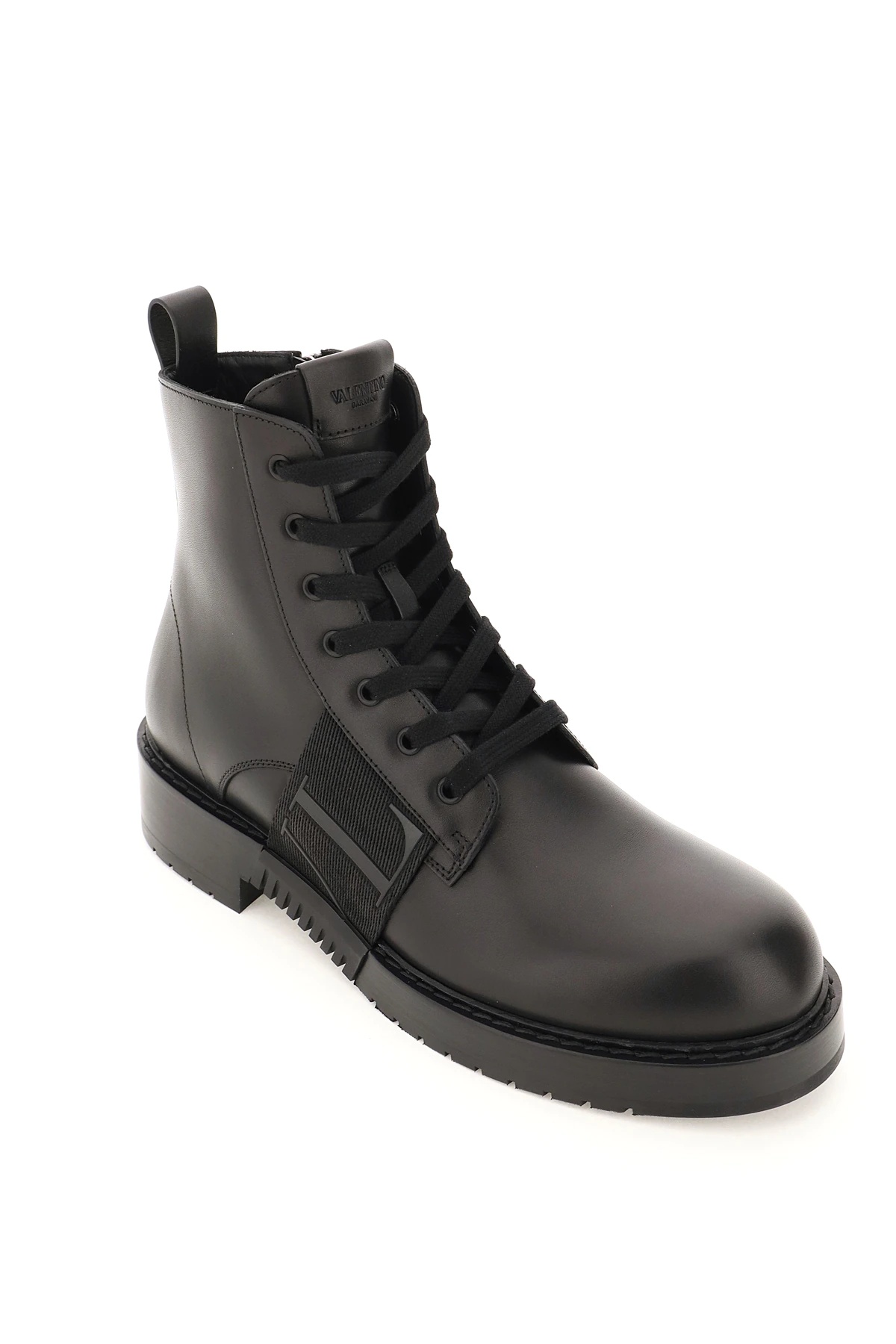 CALFSKIN COMBAT BOOT VL7N CITY WITH LOGO - 4