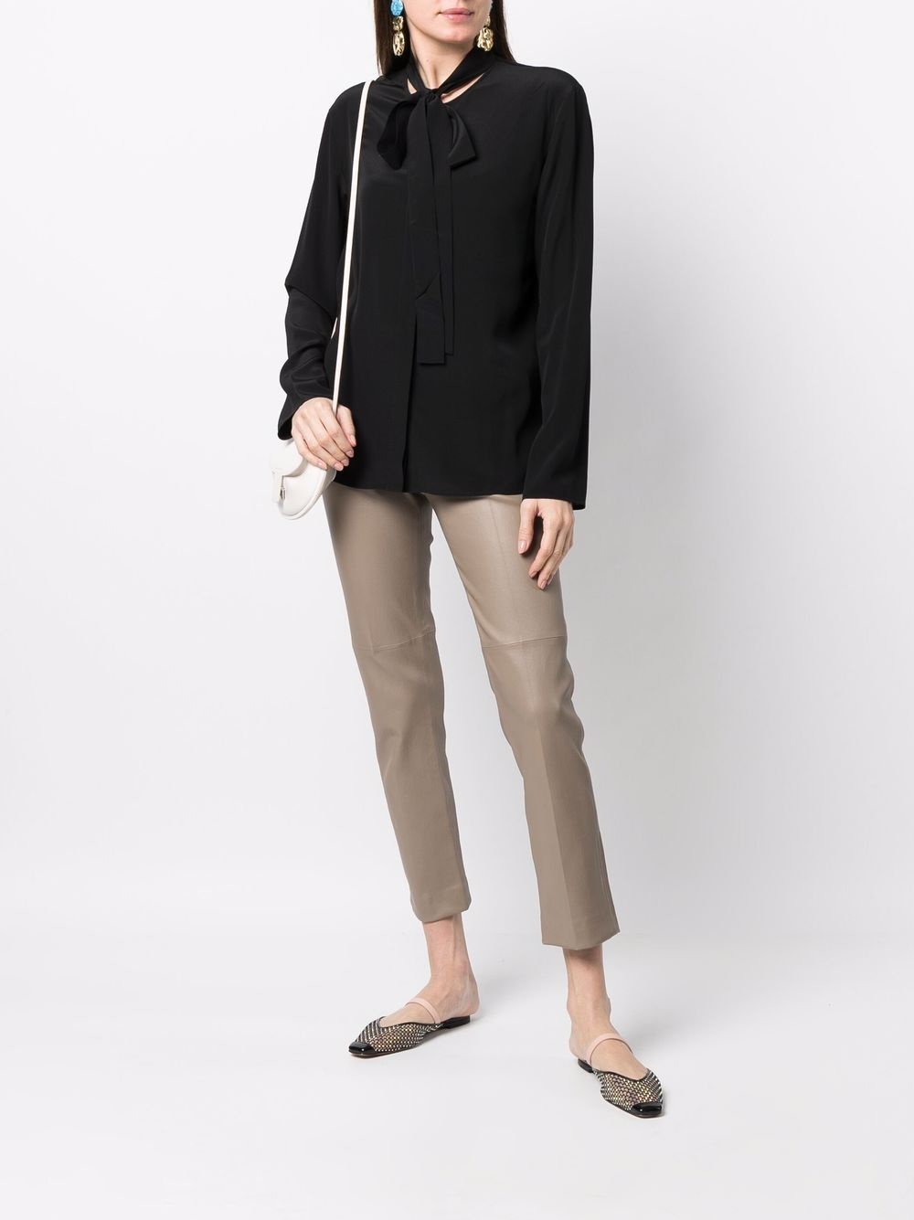 Bayne tie-fastening blouse - 2