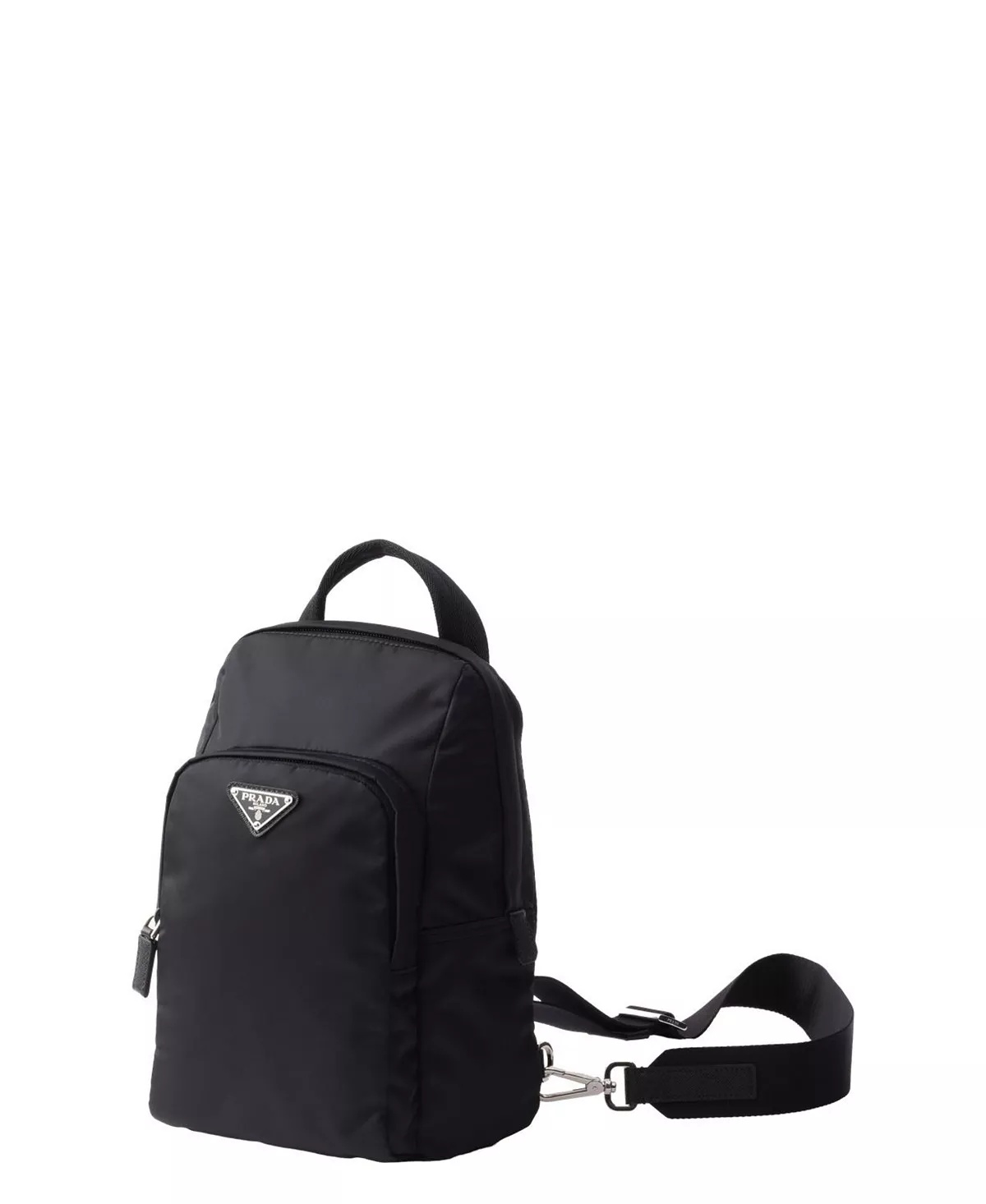 Re-Nylon And Saffiano Leather Backpack - 2