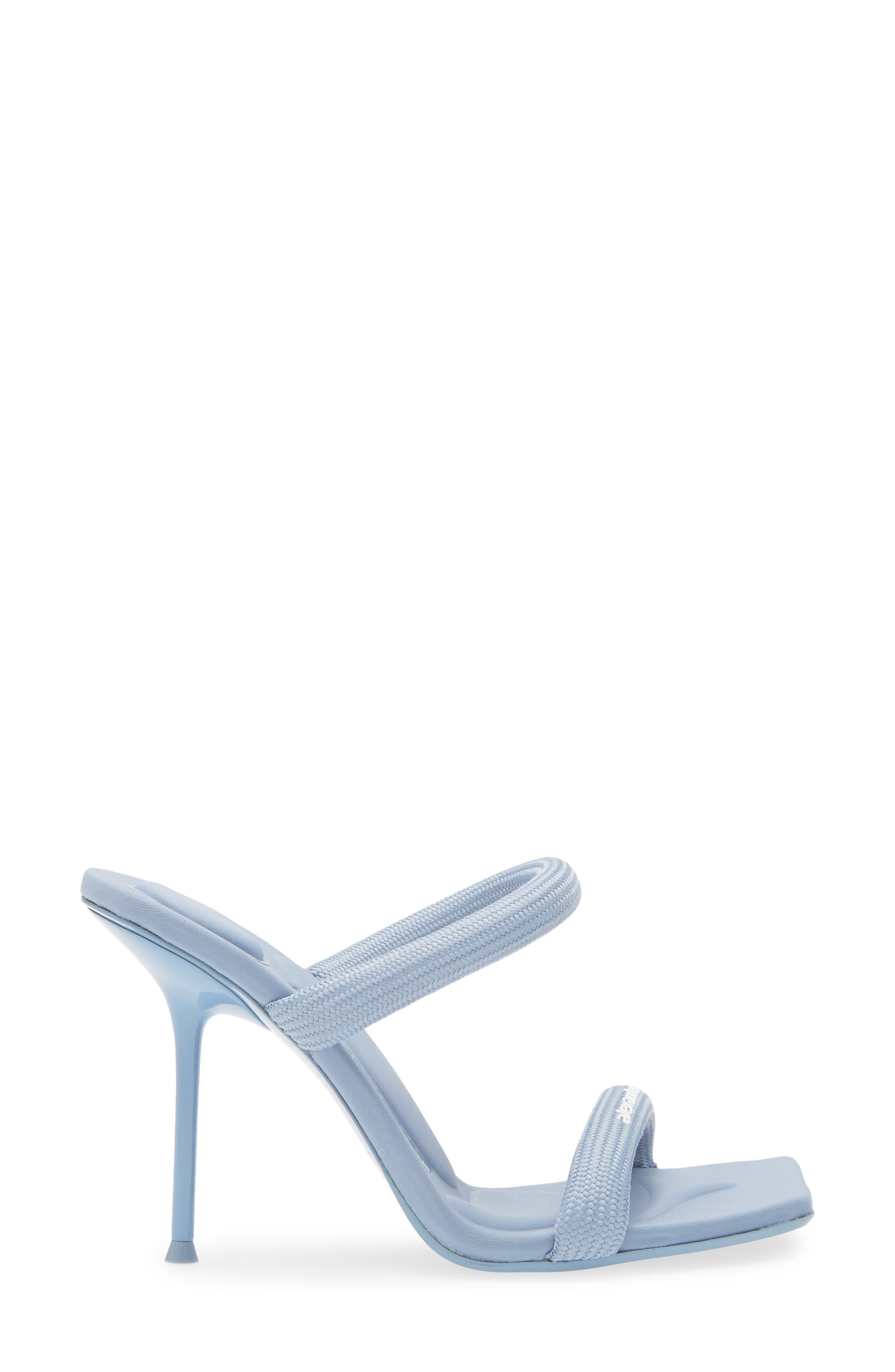 Alexander Wang Julie Padded Slide Sandal in Blue at Nordstrom - 3