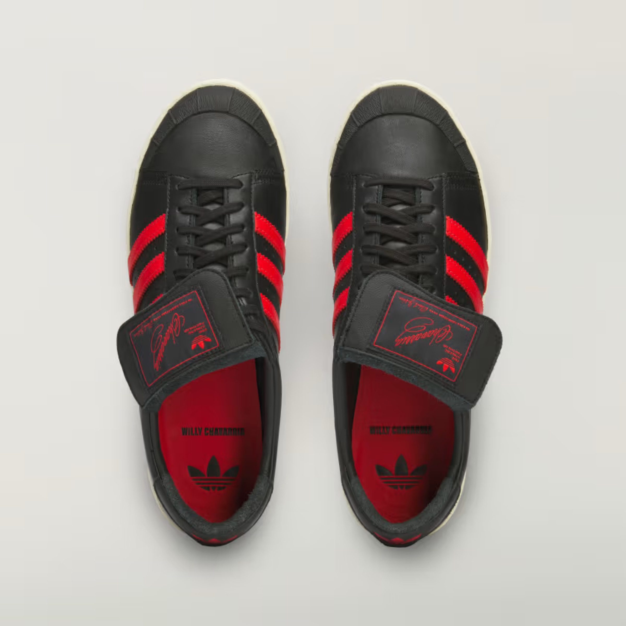 Adidas X Chavarria Jabbar Low  in Black/Red - 2